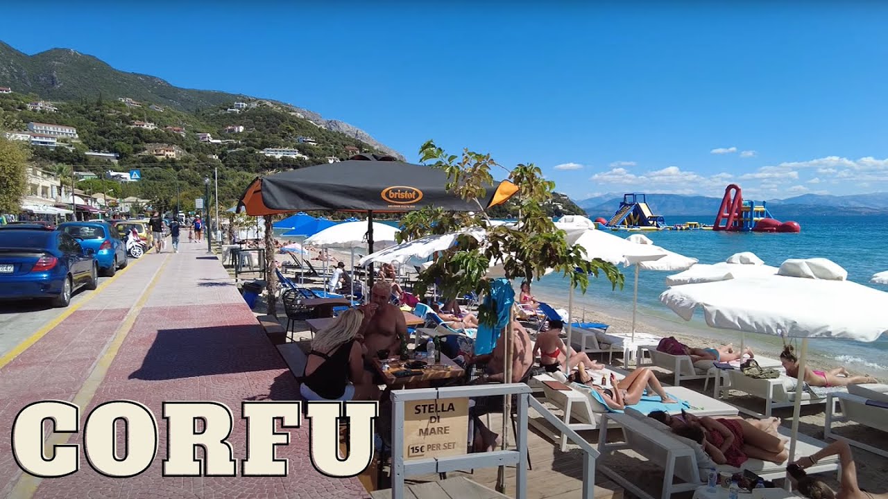 Ipsos  - Corfu, Greece [4k Ultra HD 60fps ]