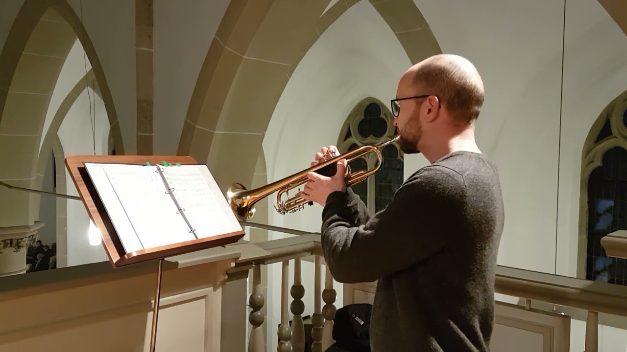 Georg Philipp Telemann - La Générosité (Trumpet & Organ)