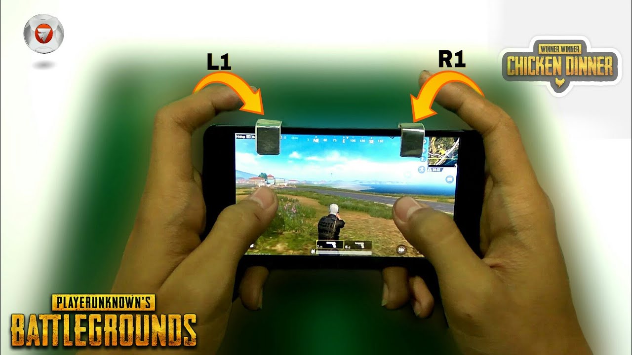 Как сделать кнопку Fire / L1 R1 для PUBG | КНОПКА L1 R1 SMARTPHONE