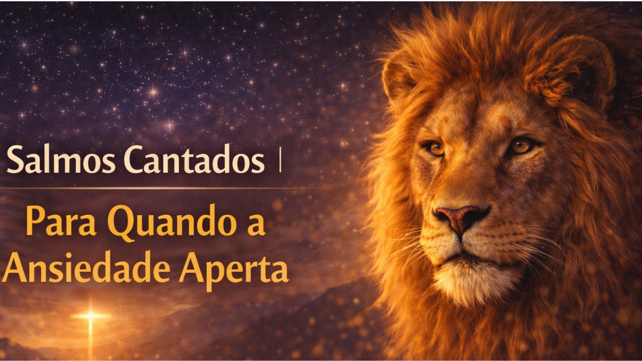 🎶 Salmos Cantados | Para Quando a Ansiedade Aperta
