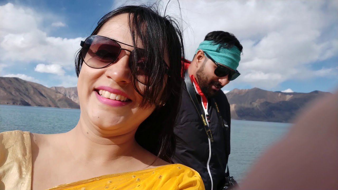 Pangong tso and us... A dream we lived up to..