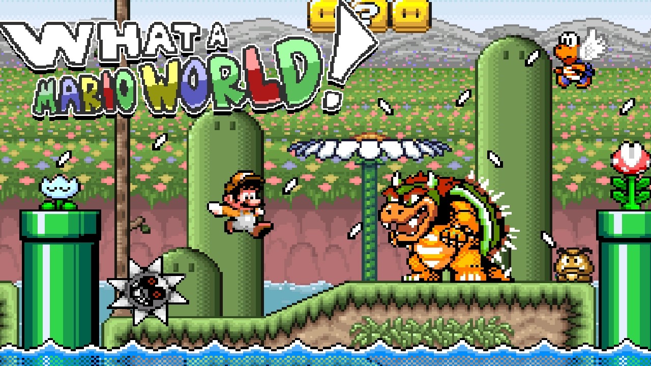 What a Mario World - Full Gameplay