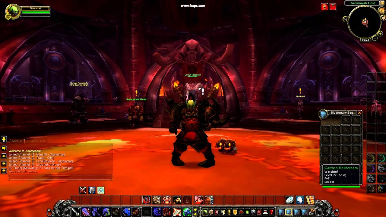 World of Warcraft: Male Orc Dance. HD