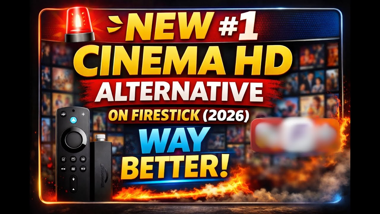 BEST Cinema HD Alternatives for Firestick (2026) &ndash; FREE Movies & TV (10X Faster & Better)