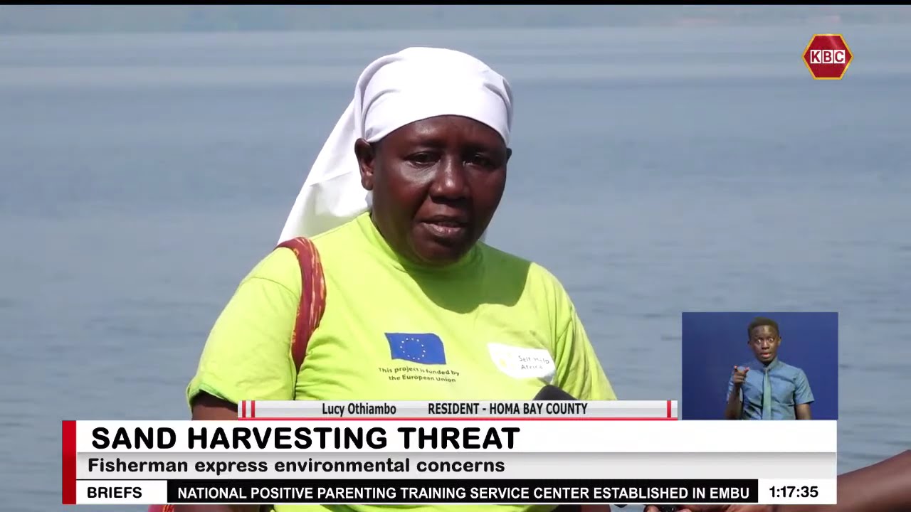 Illegal sand harvesting at Achich Beach in Homabay threatens livelihoods