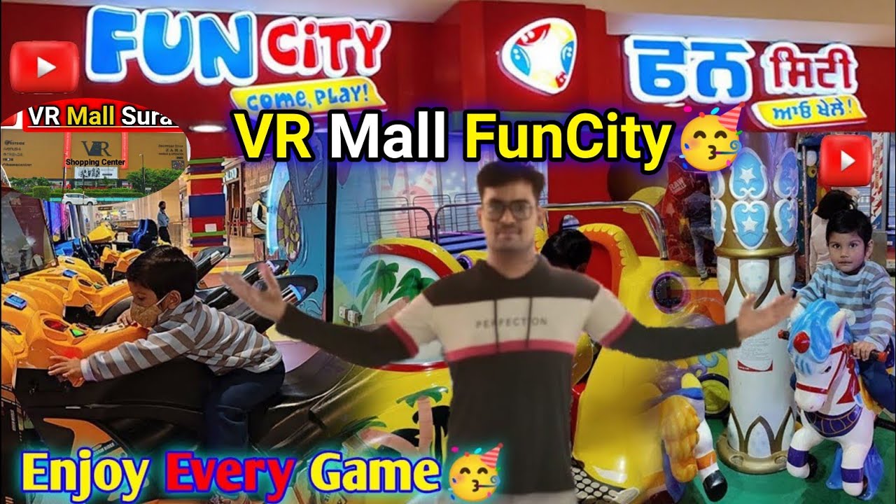 VR Mall Surat| Funcity🥳| Funcity Surat | VR shopping mall Surat |#vrmall #funcity #vivrkrjvlog