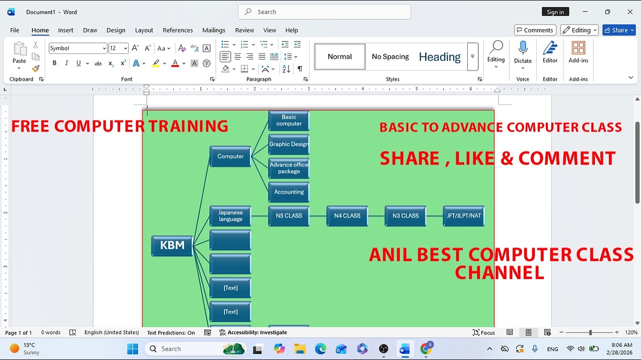 Add SMART Graphics to Your MS Word Documents Now? SmartArt Tutorial