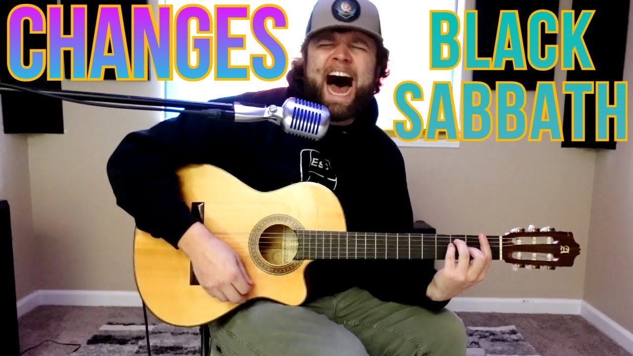 CHANGES - BLACK SABBATH (Mickey Martin Acoustic Guitar Cover)