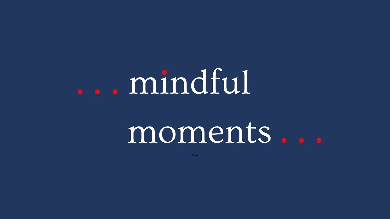 November 2025 Mindful Moment CB