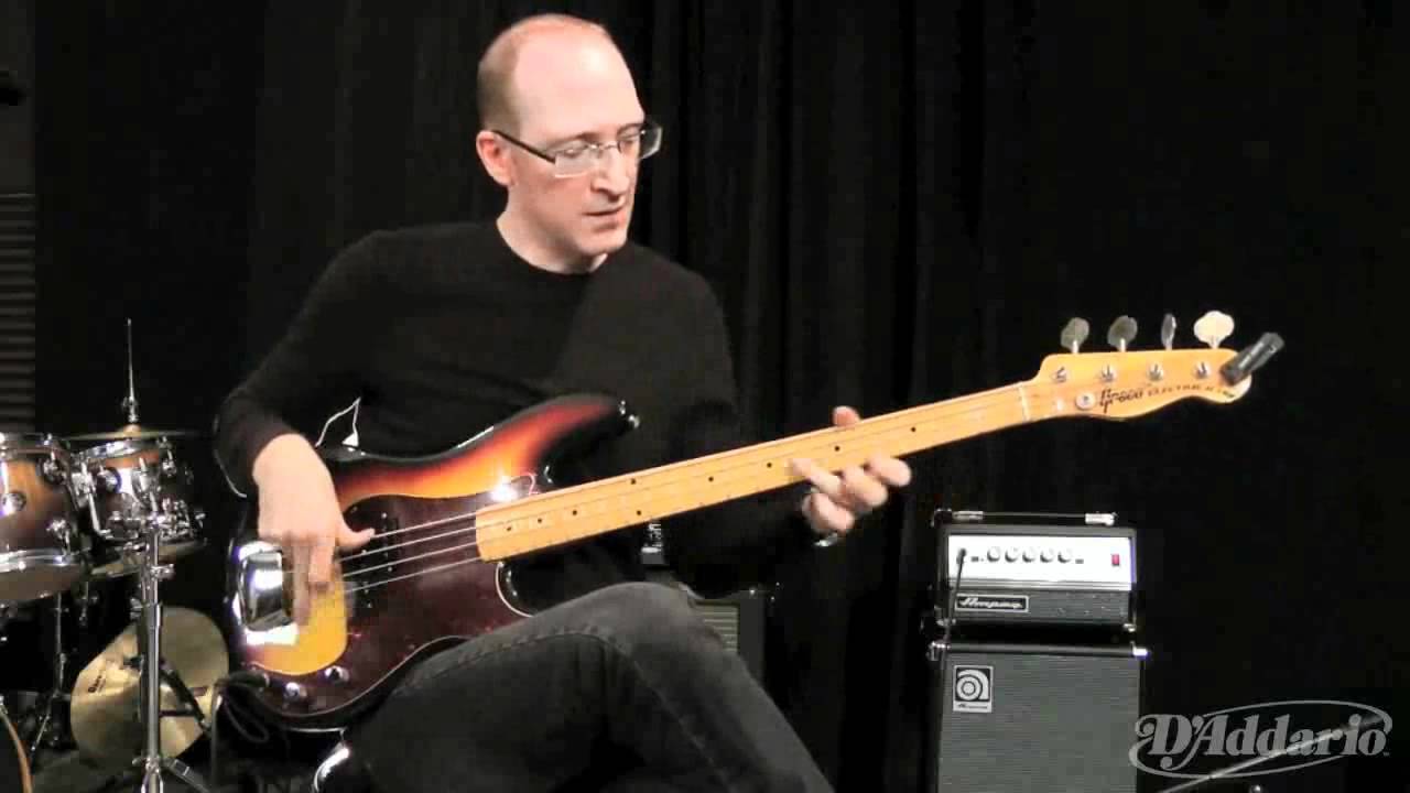 Garth Fielding on XL ProSteels Bass Strings