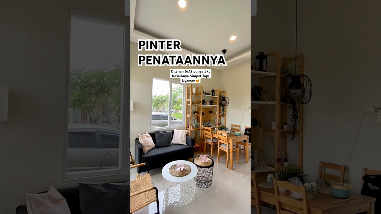 Inspirasi Rumah 6x12 Desain Simpel Tapi Bikin Nyaman😍