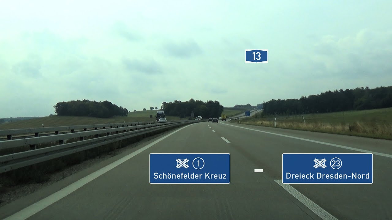 🇩🇪 A13: Schönefelder Kreuz - AD Dresden-Nord (4x)
