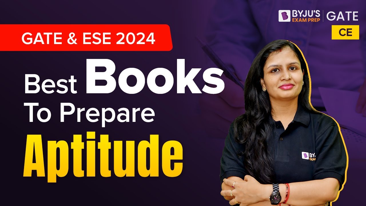 GATE & ESE 2024 | Best Books To Prepare Aptitude | BYJU'S GATE