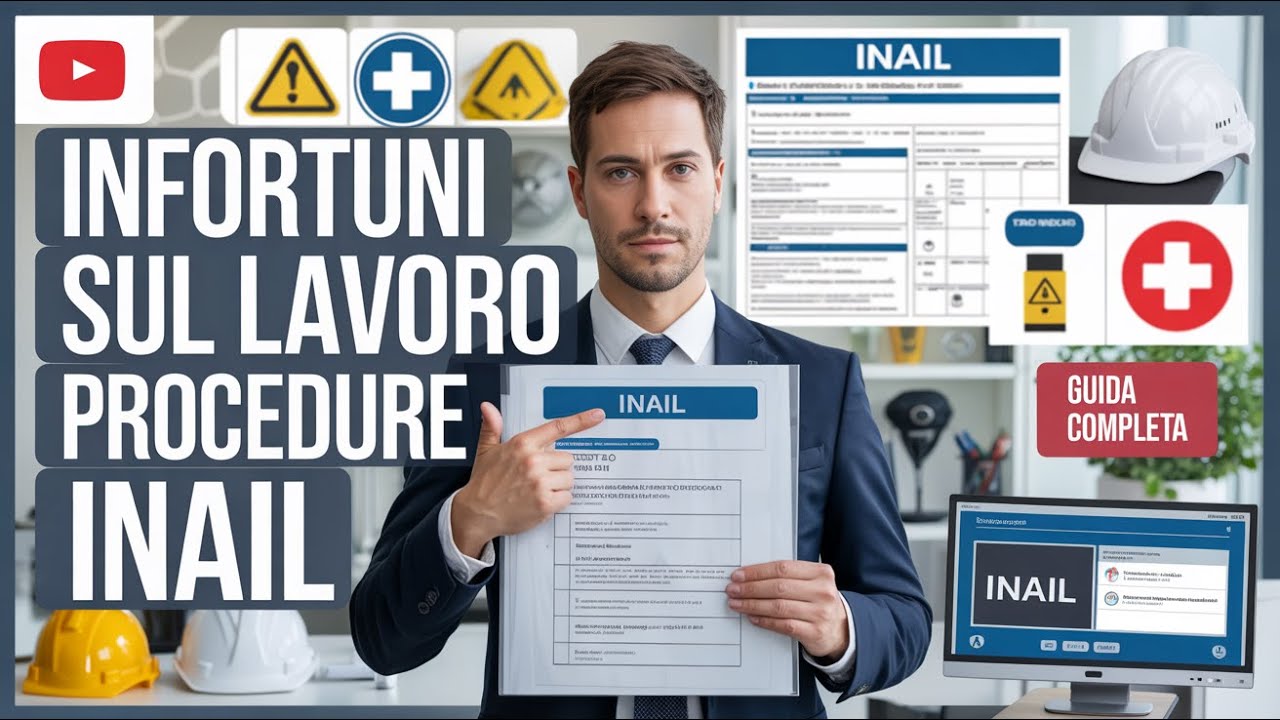 INFORTUNI SUL LAVORO 2025: Obblighi, Procedure e Indennizzi INAIL | Guida Completa Datore-Dipendente