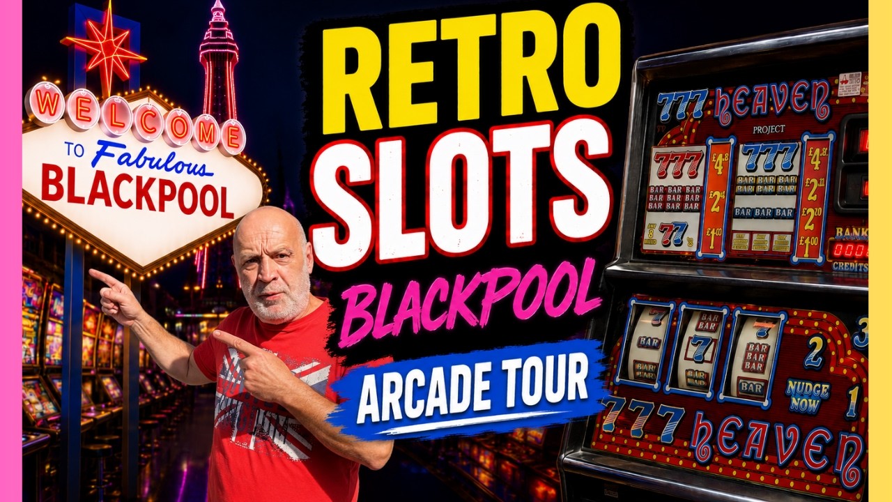 Arcade Tour Of Retro Slots Blackpool Fruit Machines - May 2026