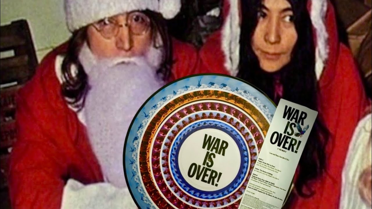 974 Brand new John Lennon war is over. Happy Christmas plus a lot more. 😻‼️
