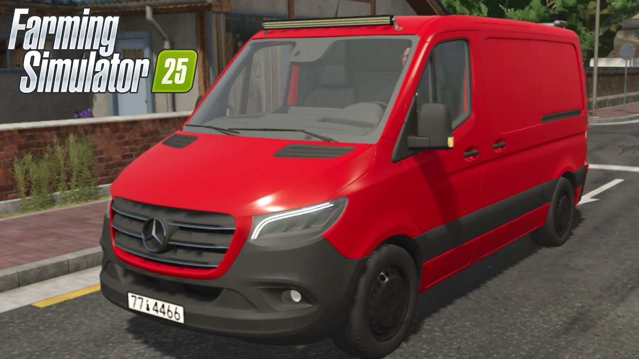FS25 - 2018 Mercedes Sprinter 314CDI - NEW CAR MOD for Farming Simulator 2025 ROLEPLAY FS25 GAMEPLAY