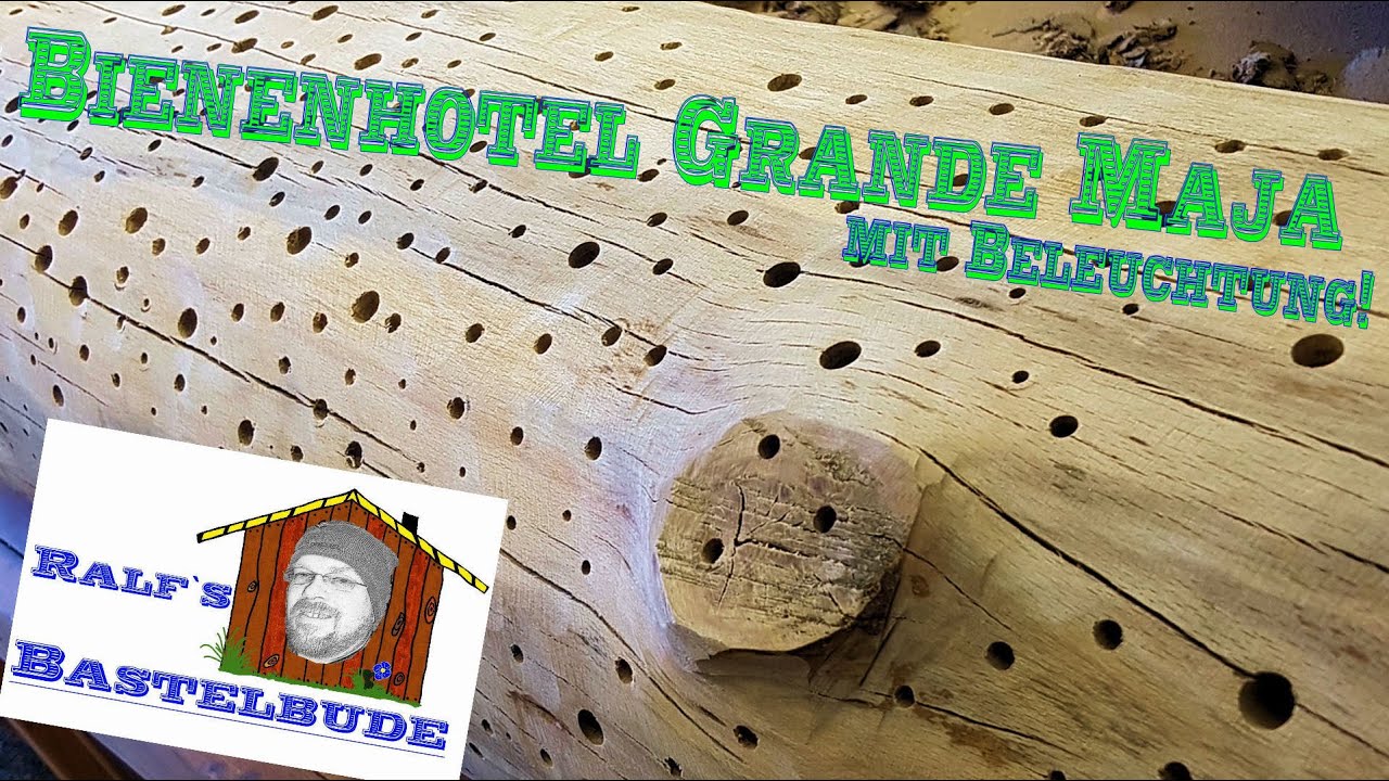 Ungewöhnliches Bienenhotel mit Extra! Das Insektenhotel Grand Maja!