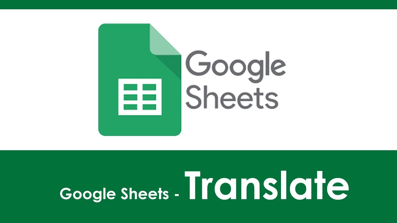Excel - Google Translate using Google Sheet