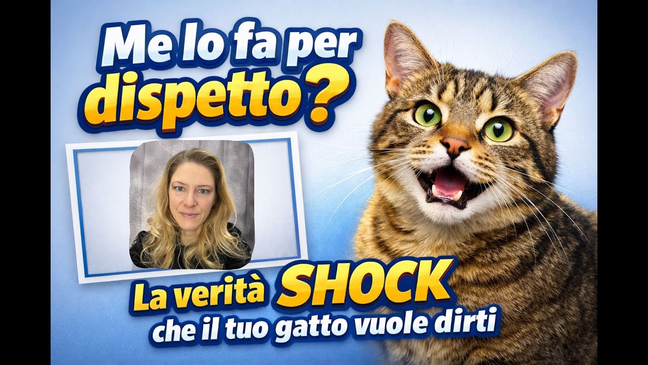 Me lo fa per dispetto? La verità shock che il tuo gatto vuole dirti