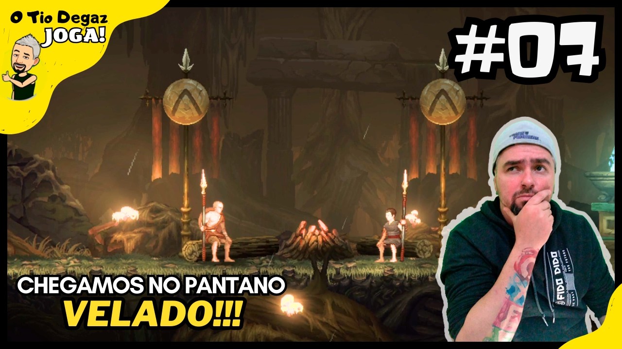 CULTISTAS BOLADOS?!  O bicho pegou no Pântano Velado! - God of War Sons of Sparta #07