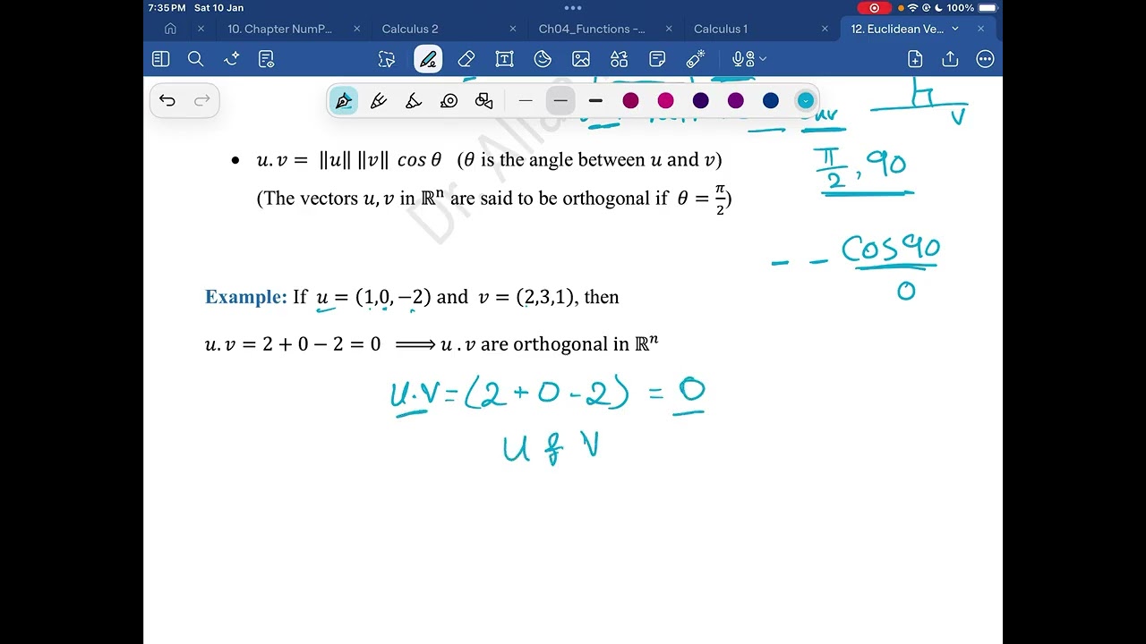 Lecture 6: Vector spaces and subspaces