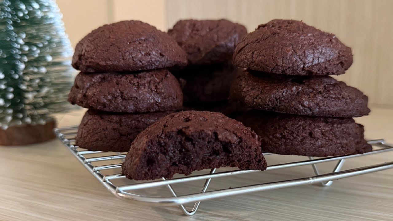 Quick brownie cookies | No Mixer recipes