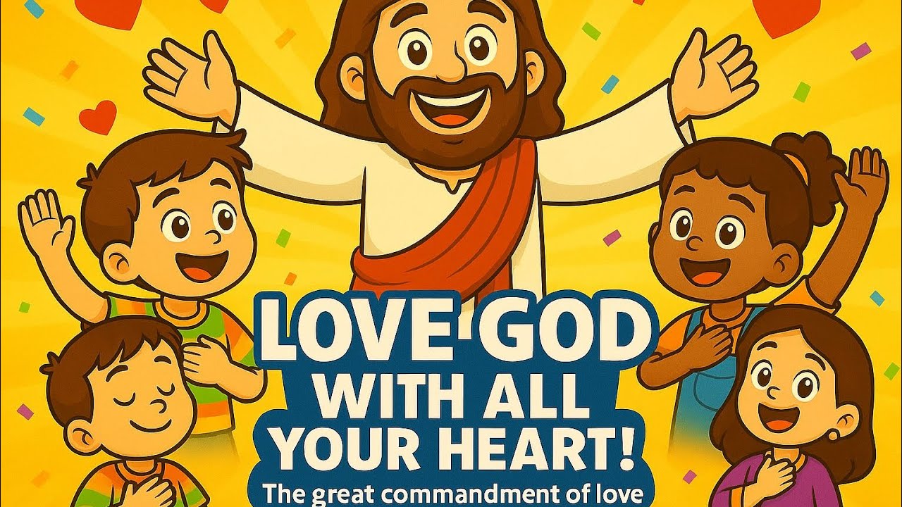 A Party of Love | Christian song for kids | The great commandment 