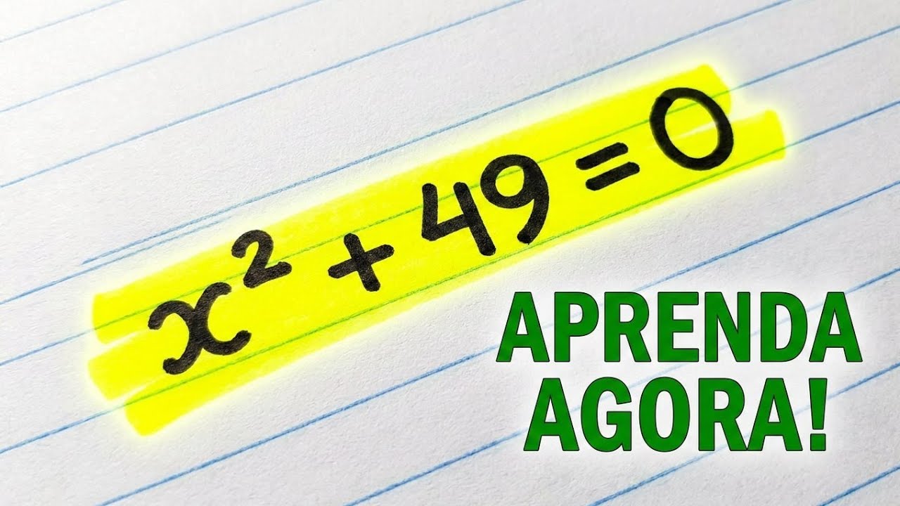 Equação do Segundo Grau com Delta Negativo