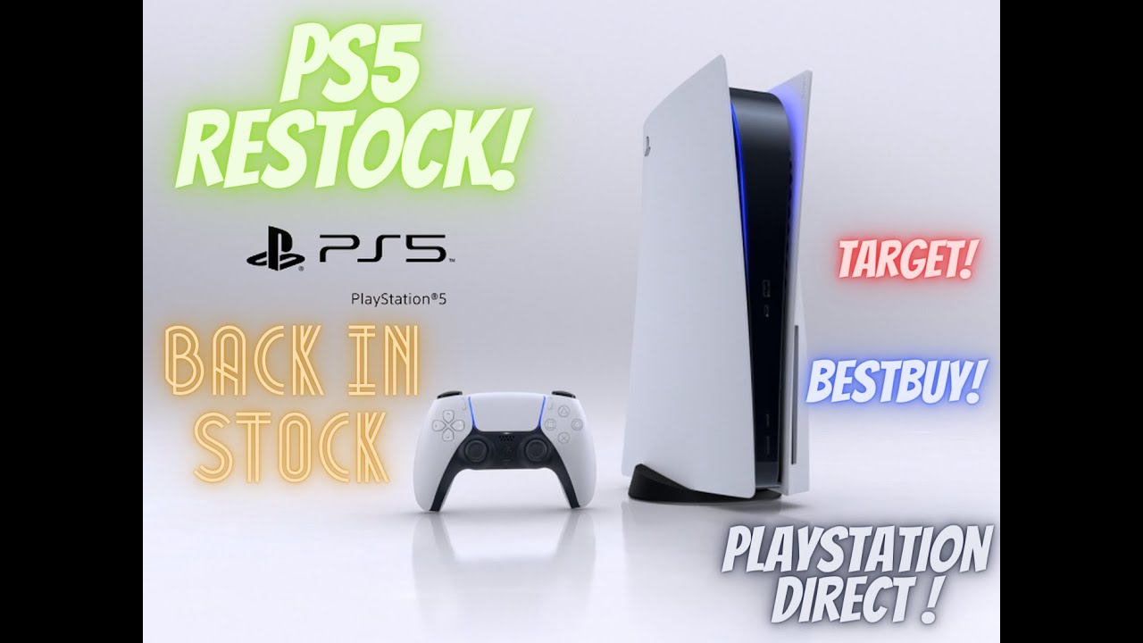 PS5 Restock Updates AND Alerts
