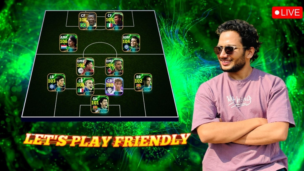 I'M BACK .... LET’S PLAY FRIENDLY & CO-OP 🫂 | eFootball LIVE 🔥 | RIVO GAMING