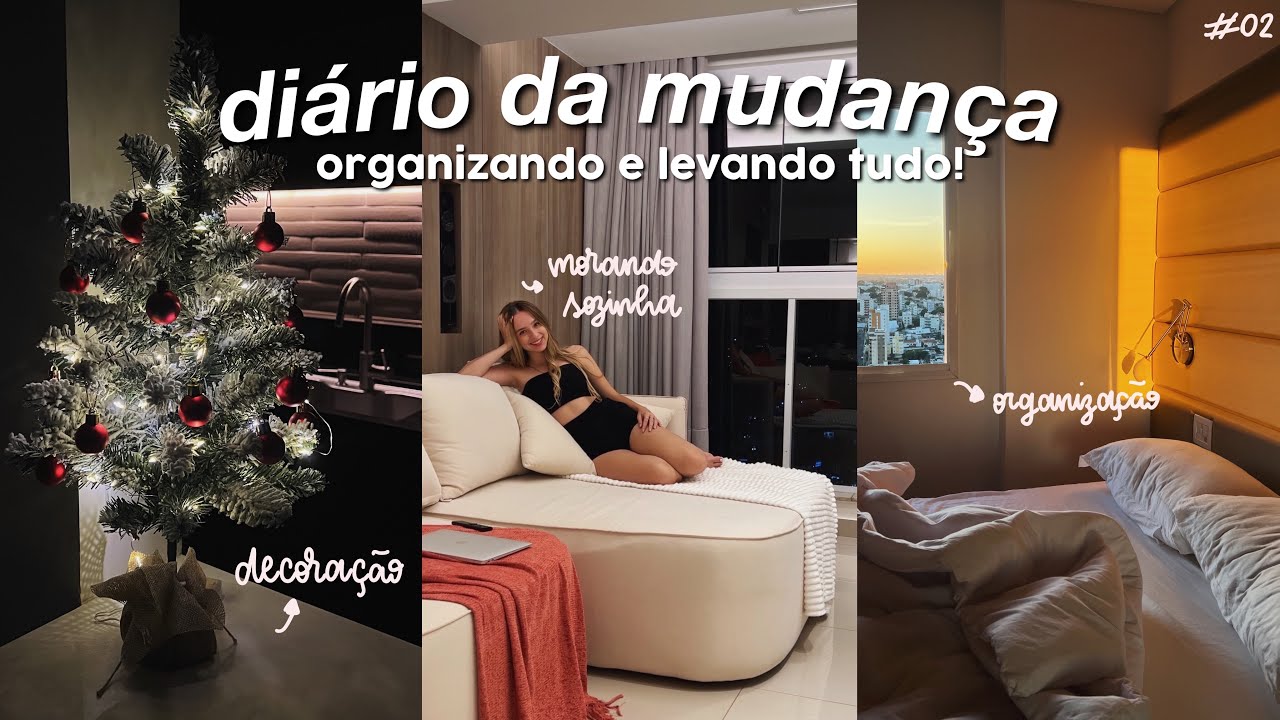 organizando caixas, decorações, morando sozinha… | diário da mudança #02