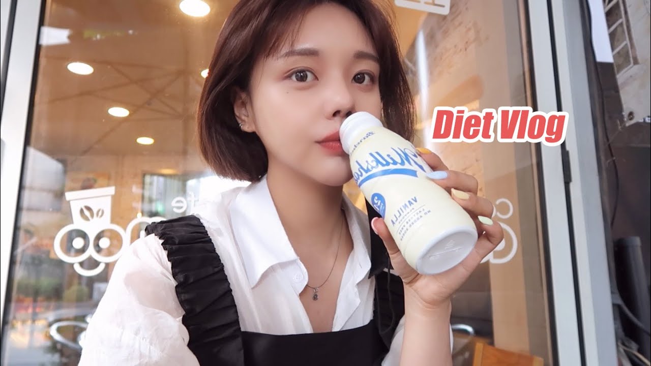 Eng sub)Diet vlog] 우울함을 극복하는 법 (ft.탕진)