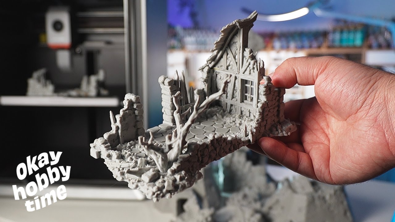 Filament 3D Printing for Tabletop Terrain (Beginner Friendly)