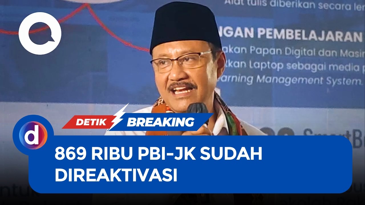 Mensos Ungkap 869 Ribu Peserta PBI JK Sudah Aktif Lagi