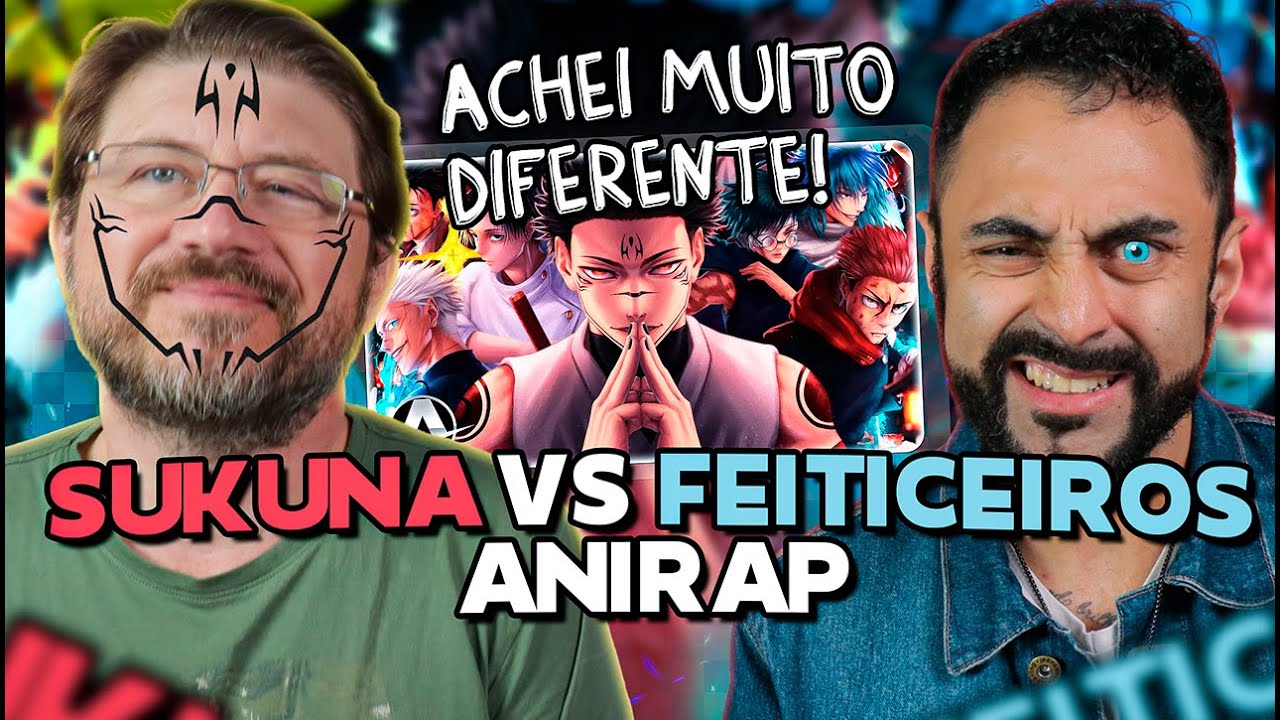 REACT de  SHINJUKU | Sukuna Vs Feiticeiros | AniRap