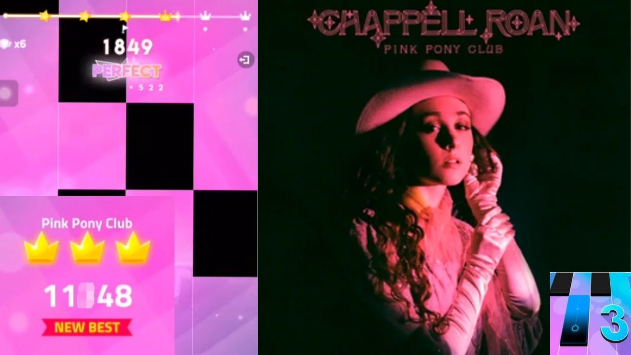 Chappell Roan - Pink Pony Club in Magic Tiles 3 | How Far Can I Get?