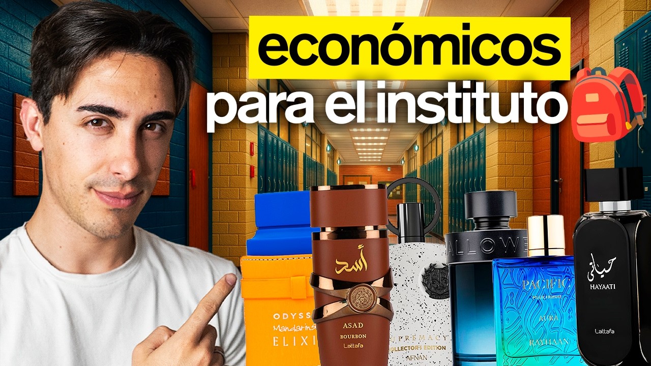 15 Perfumes Econ&oacute;micos para el d&iacute;a a d&iacute;a en el instituto