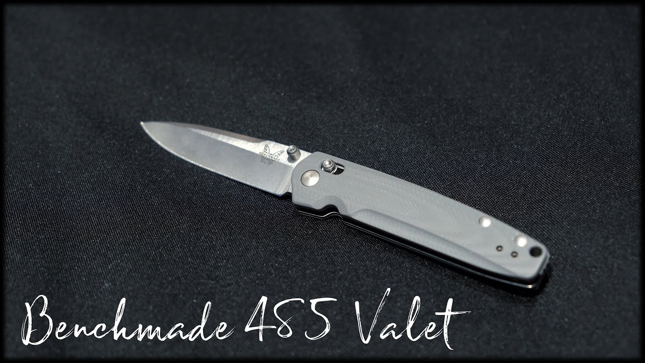 Benchmade Valet 485 Unboxing and First Look | 4K