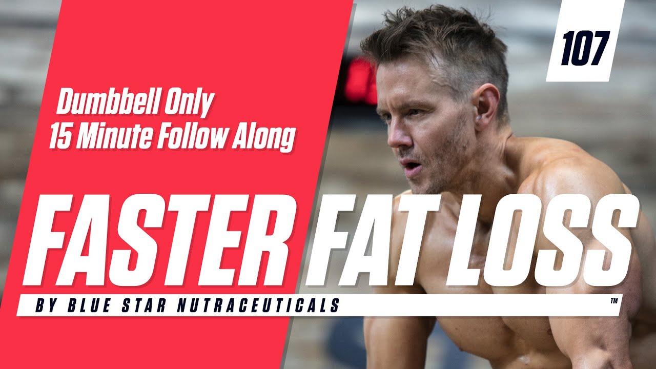 15-минутная тренировка на все тело (ТОЛЬКО С ГАНТЕЛЯМИ!) | Faster Fat Loss™