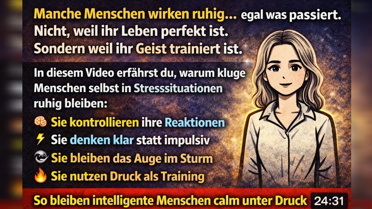 So bleiben intelligente Menschen calm unter Druck