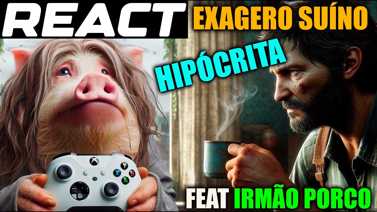 REACT LACRE II FAZENDO IRMÃO PORCO CHORAR