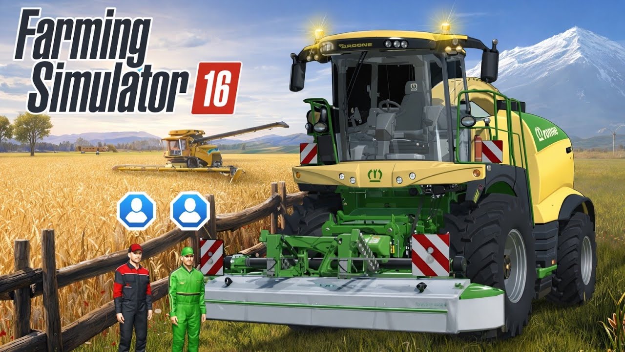 Fs 16 Ultimate Grass Cutting & Use Cow Manure As Fertilizer | Fs16 Gameplay | Farming Simulator 16 