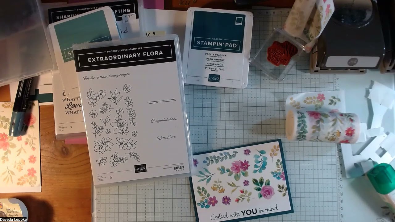 Washi Tape card & envelope ideas