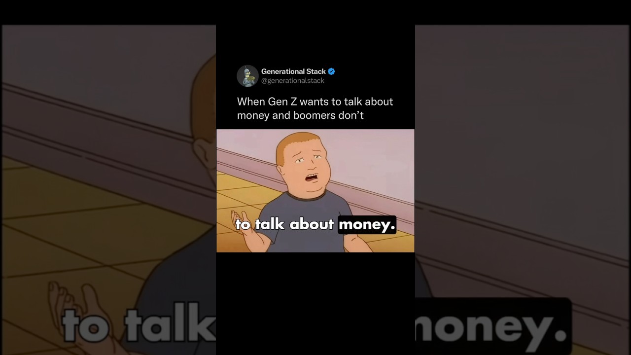 Gen Z talks about money, boomers don&rsquo;t