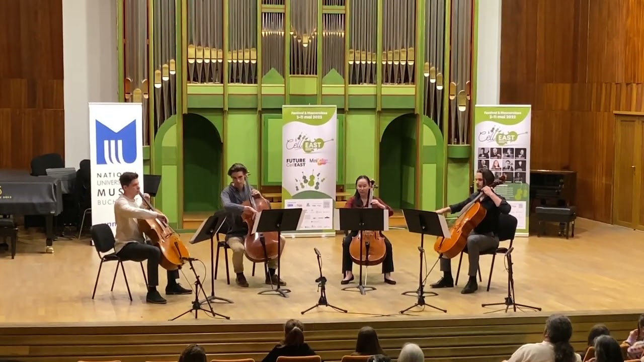 Popper Polonaise de Concert Cello Quartet