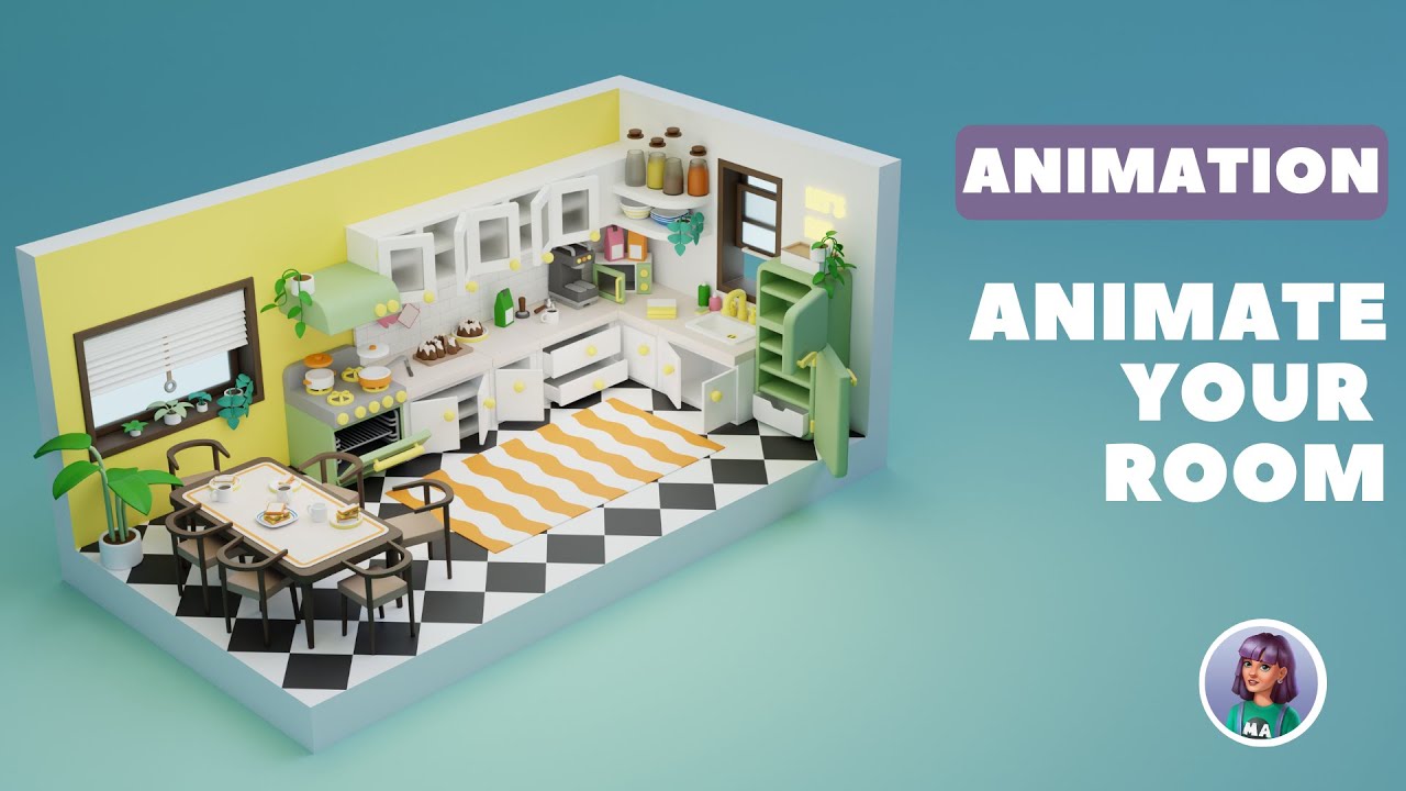 Blender Animation Tutorial: Animate Doors & Cabinets Easily