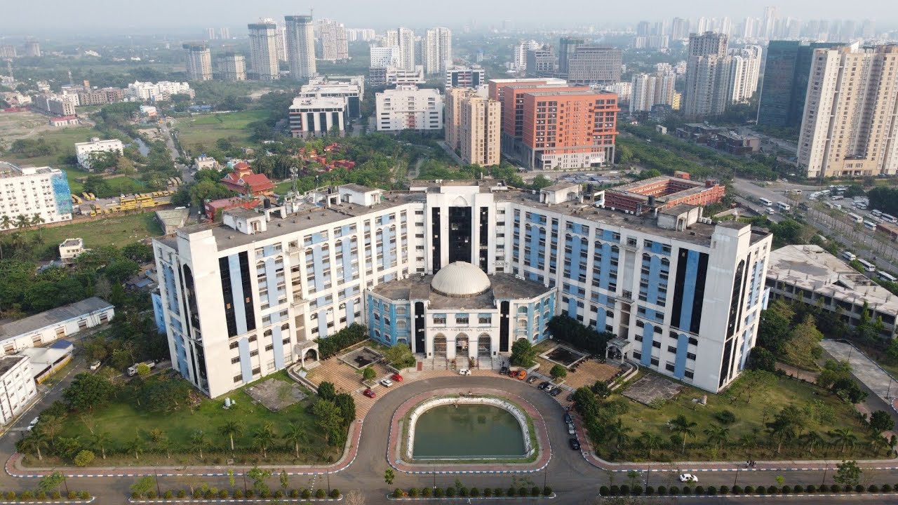 Aliah University Newtown Campus , Drone Shot , Tutorial , DJI Mini 