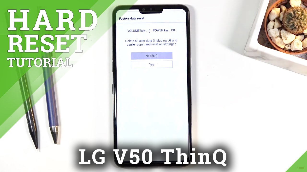 Hard Reset LG V50 ThinQ – Erase Storage / Wipe Data