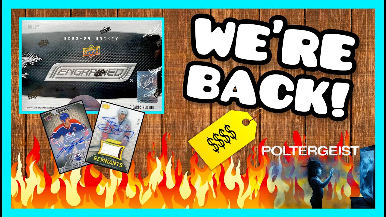 NEW!! 2023-24 Upper Deck Engrained Hobby Hobby Box (2024)
